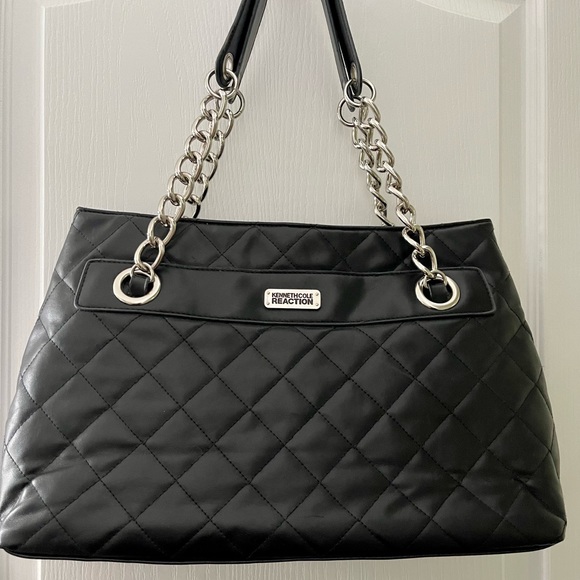 Kenneth Cole reaction handbag, top handle purse for women - Picture 2 of 6